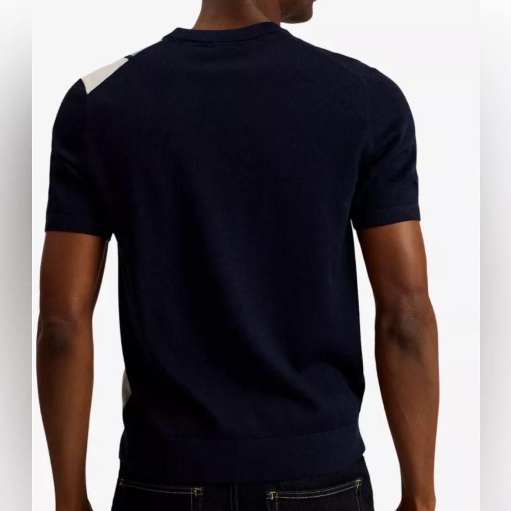 Ted Baker Tiltz Colour Block-Print Wool Knitwear - image 4